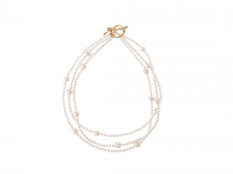 select shop Amitie / 【seadsmara】Twig pearl necklace [23A4-71]